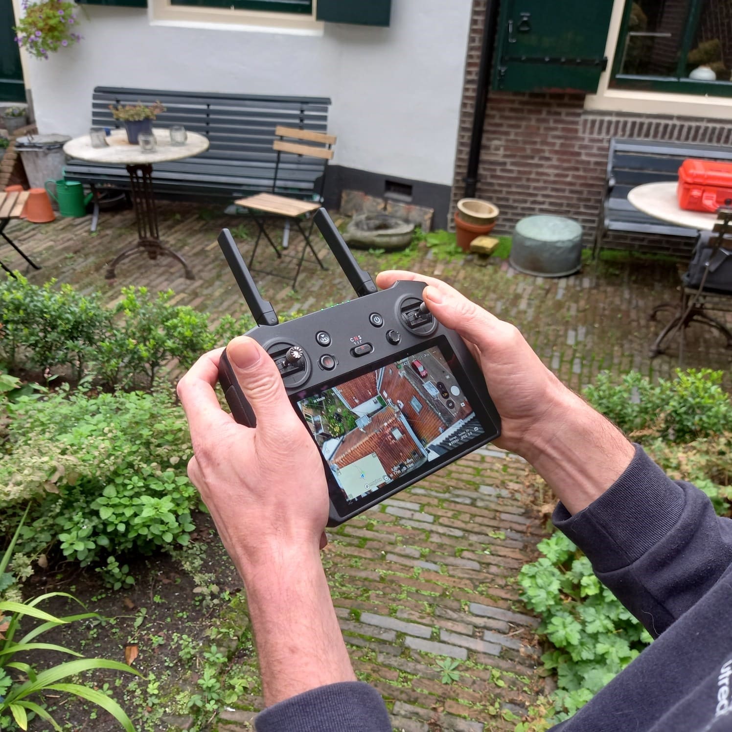 Inspectie met een drone